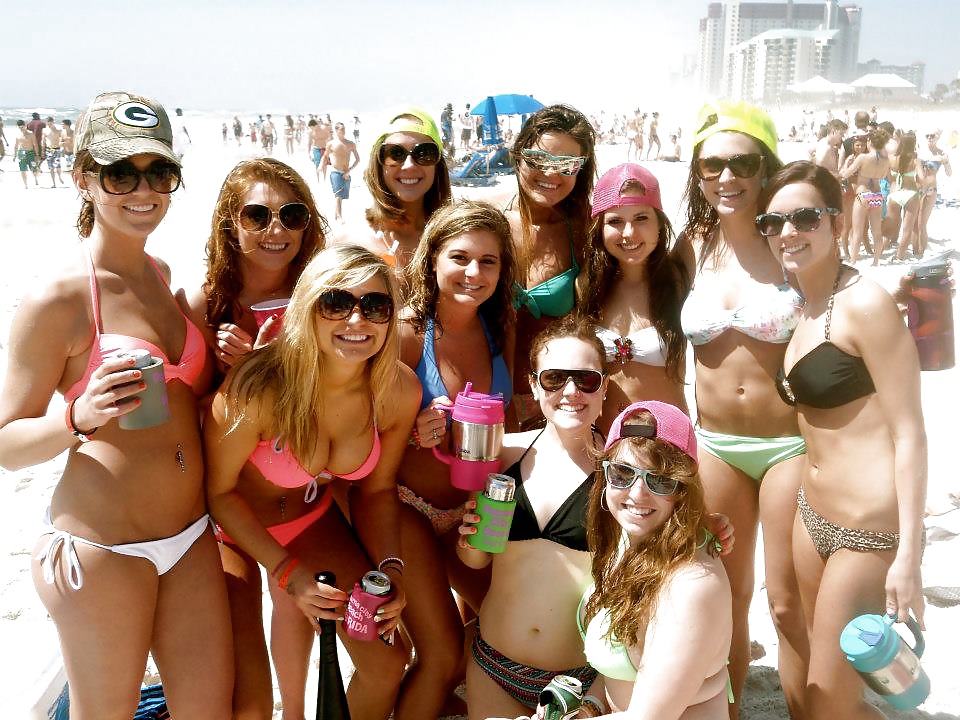 Facebook teen babes 10 bikini beach party #27526868