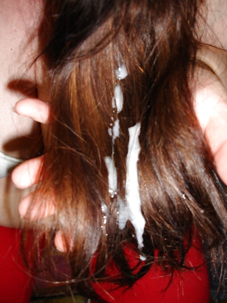 Cum in hair