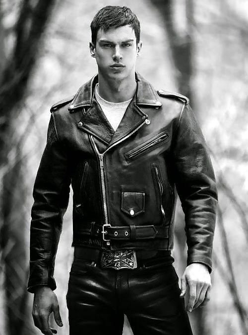 Men in leather, rubber or latex #28457617
