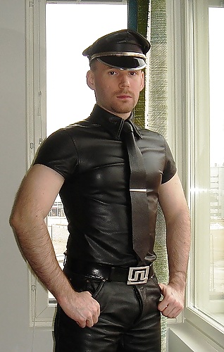 Men in leather, rubber or latex #28457711