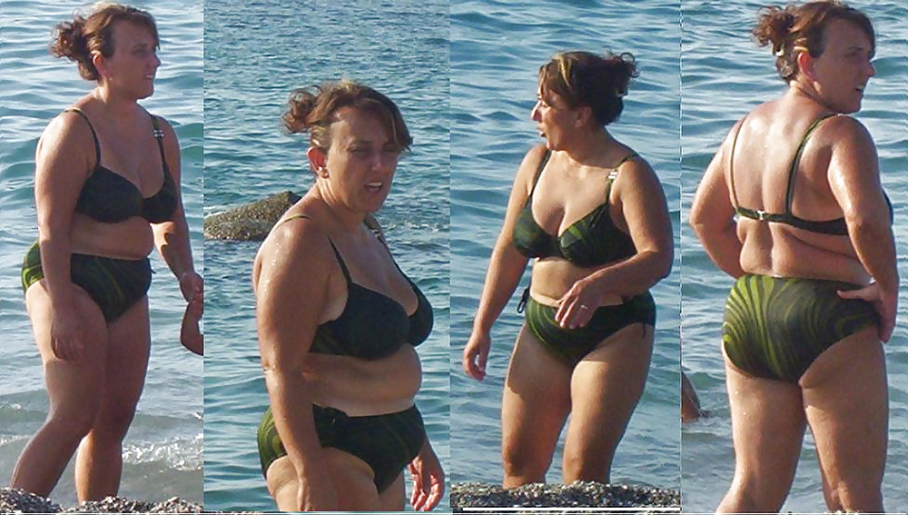 Candid mamma paffuto busty spiaggia
 #33345971