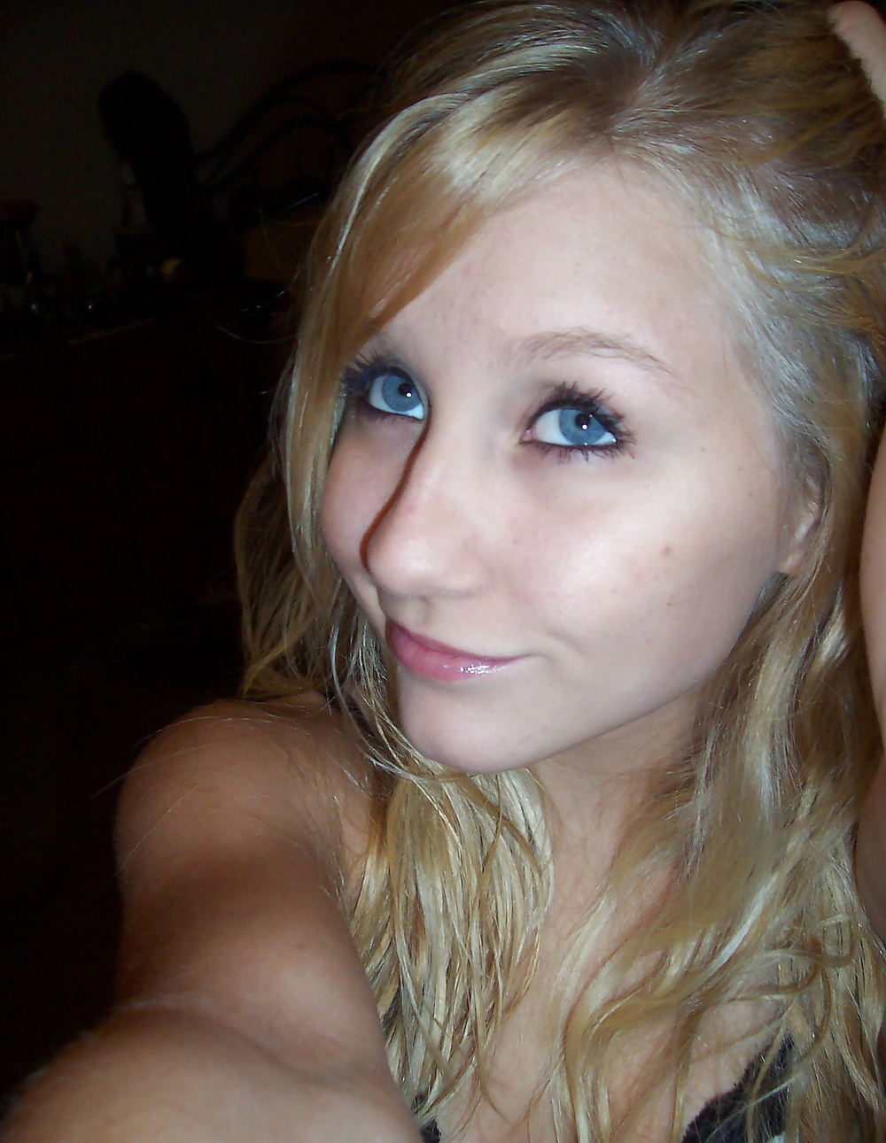 Cute Teen Blauen Augen Blondine #38540839