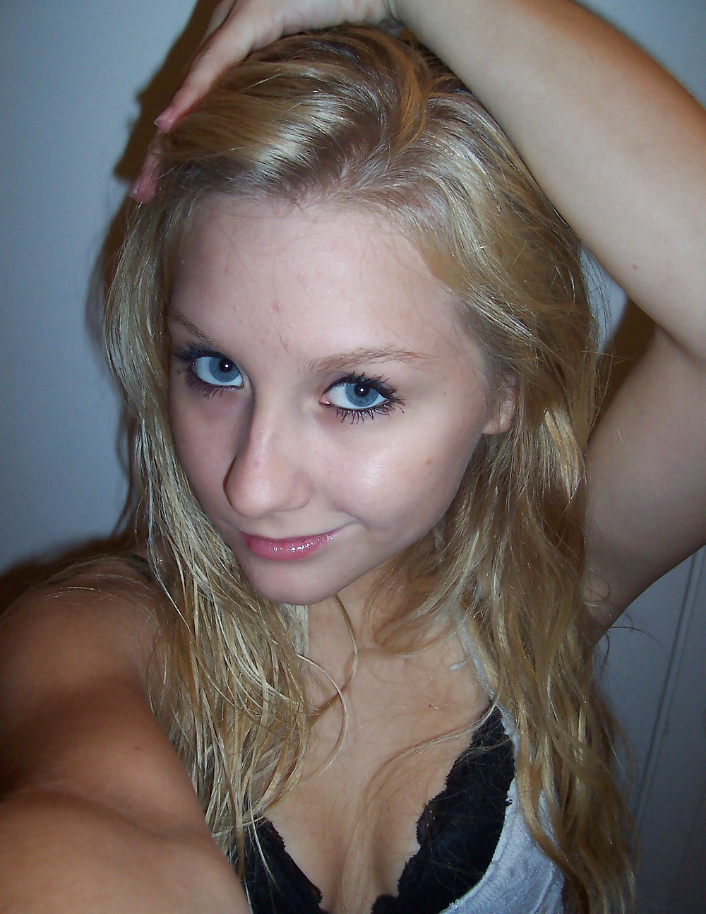 Cute Teen Blauen Augen Blondine #38540858