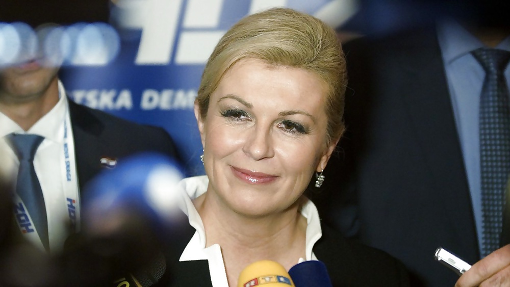 Love jerking off to conservative Kolinda Grabar-Kitarovic #40116251