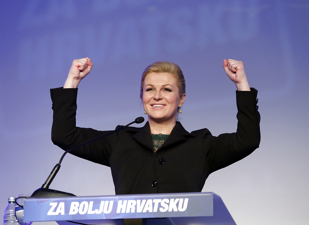 Love jerking off to conservative Kolinda Grabar-Kitarovic #40116404