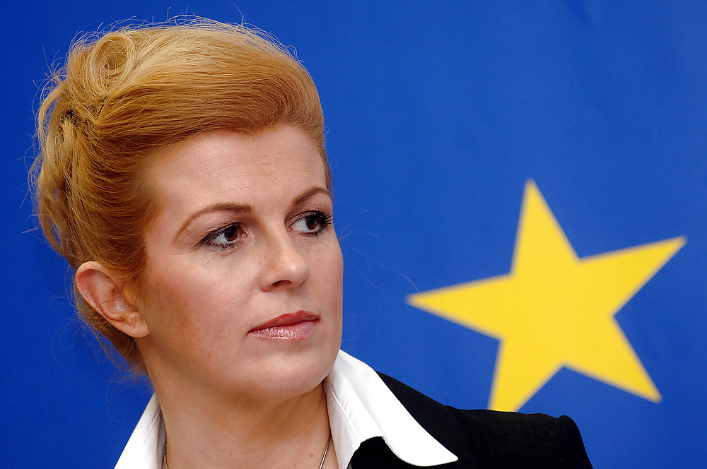 Love jerking off to conservative Kolinda Grabar-Kitarovic #40116441