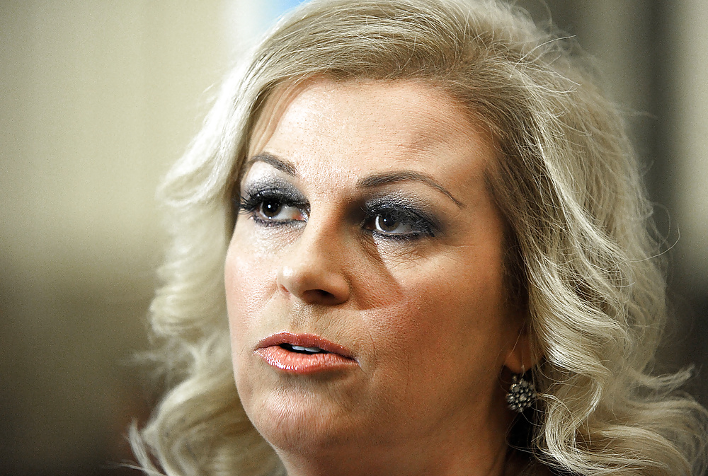 Love jerking off to conservative Kolinda Grabar-Kitarovic #40116624