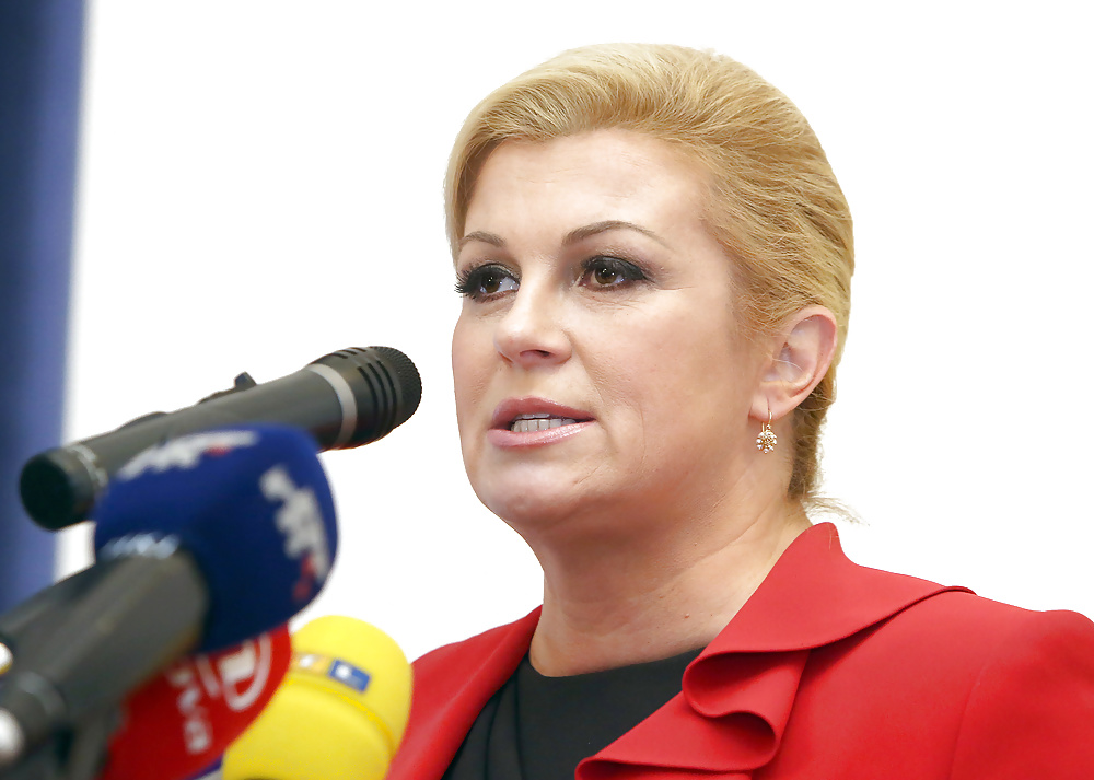 Love jerking off to conservative Kolinda Grabar-Kitarovic #40116674