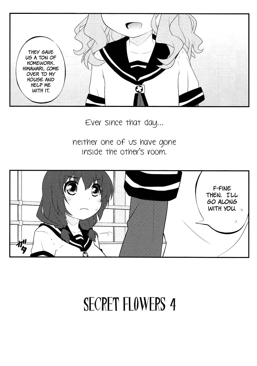 YuruYuri Doujinshi :Secret Flowers Chapter 4 #34692746