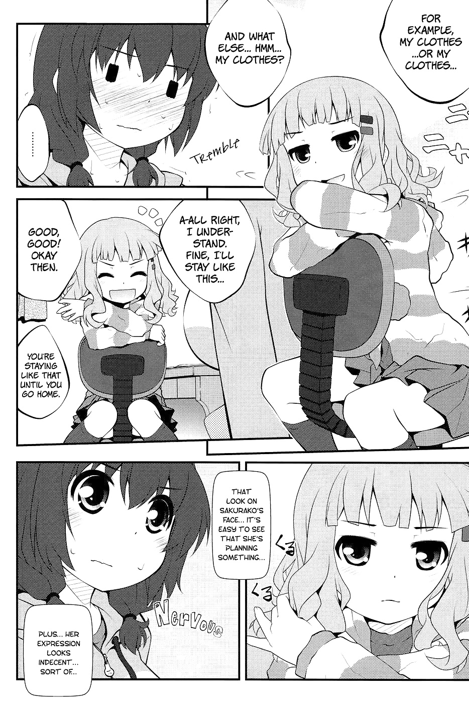 Yuru Yuri Doujinshi: Geheimnis Blumen Kapitel 4 #34692758