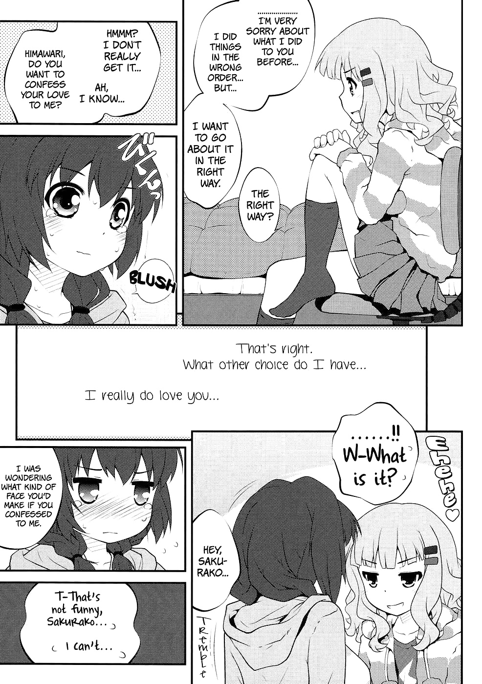 YuruYuri Doujinshi :Secret Flowers Chapter 4 #34692793