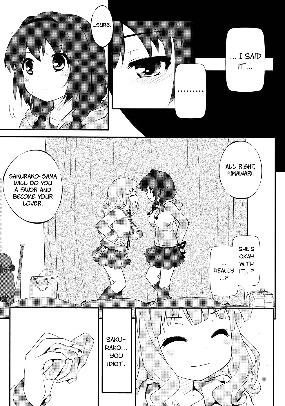 Yuru Yuri Doujinshi: Geheimnis Blumen Kapitel 4 #34692808