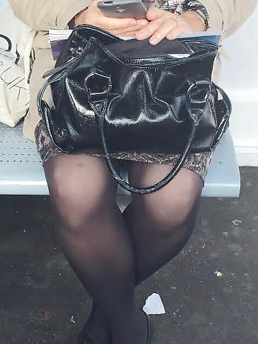 Milf at station with legs open #30479001