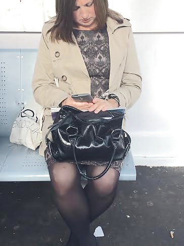 Milf at station with legs open #30479006