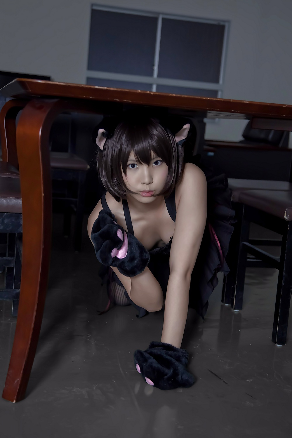 Asian Cosplay in black 1 #26392016