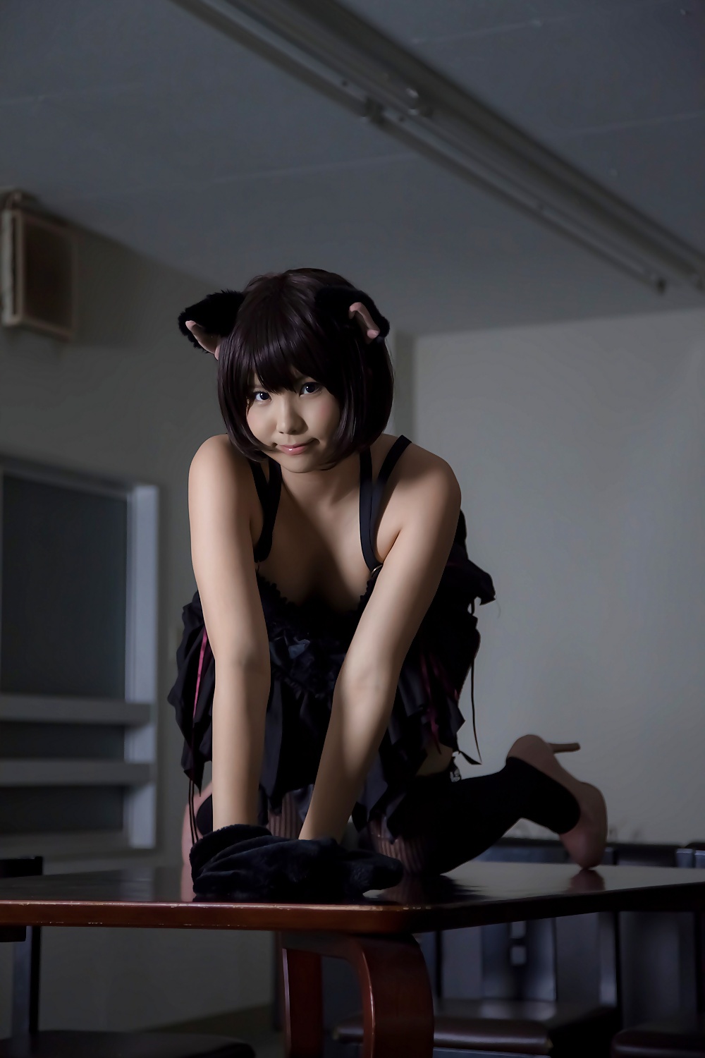 Asian Cosplay in black 1 #26392038