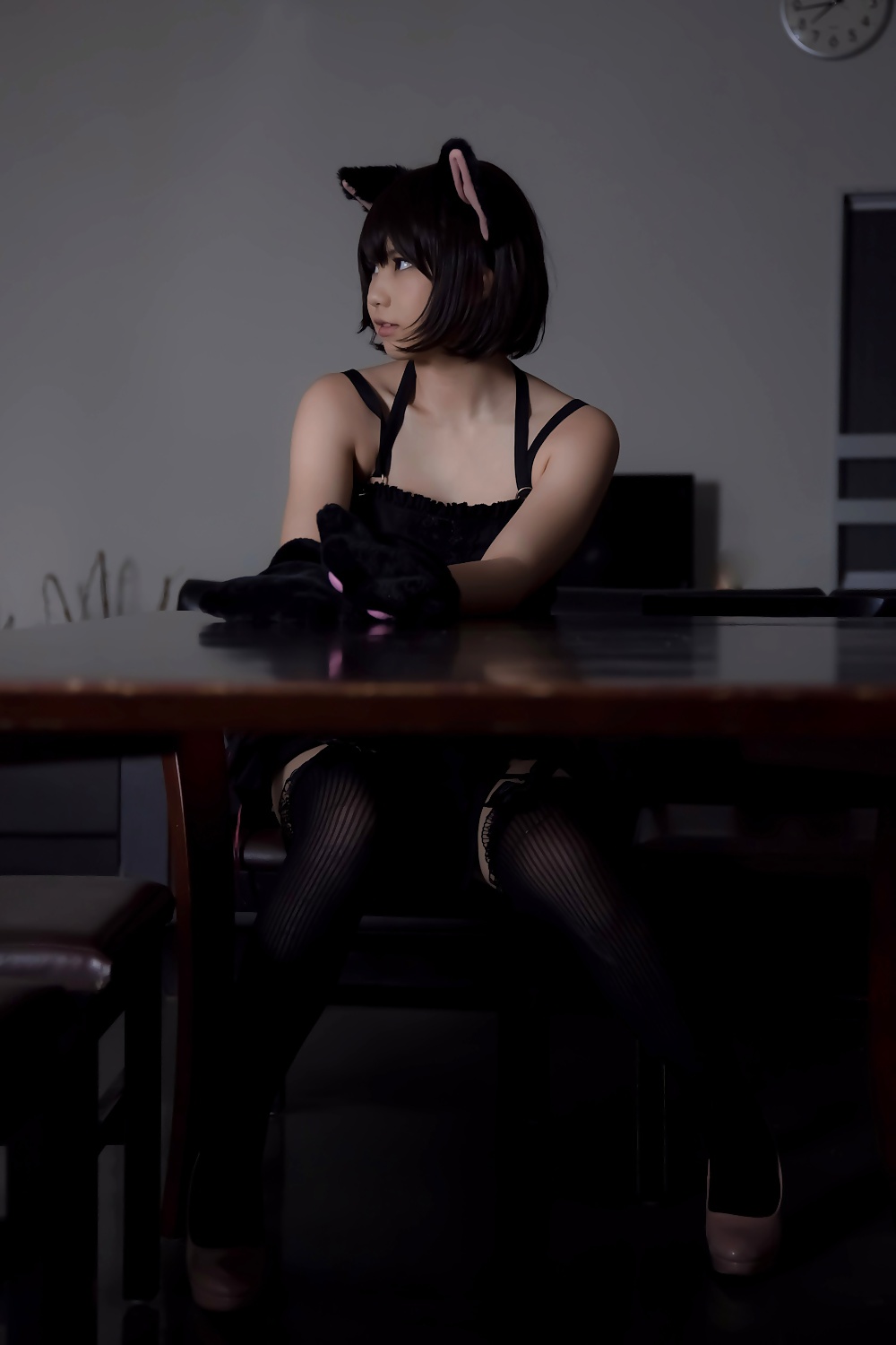 Asian Cosplay in black 1 #26392061