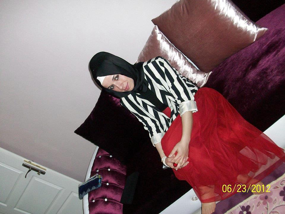 Arabisch-muslimischen Türkischen Turban-Hijab #38052503