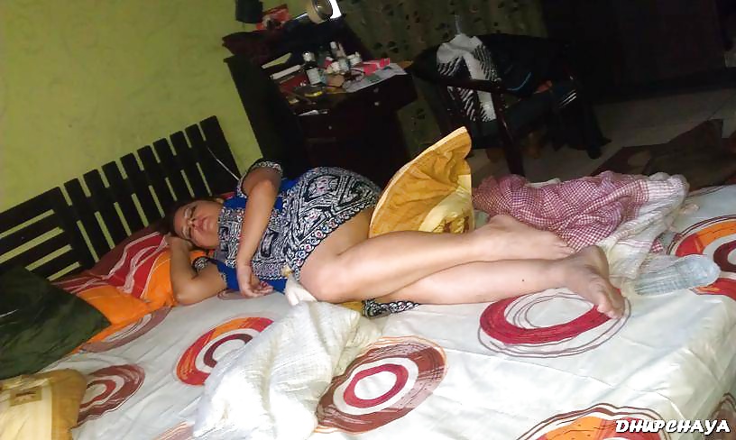 Desi bhabhi laying on bed and show
 #35433270