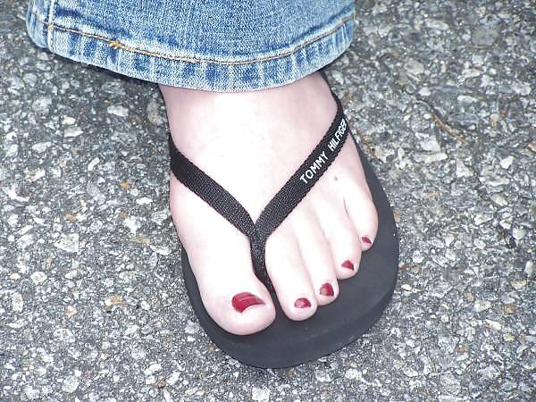 Flip flops feet #36510447