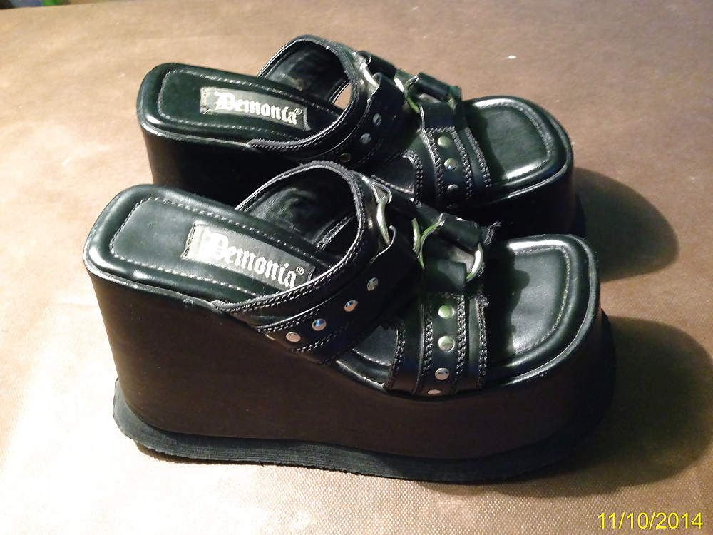 Demonia platform sandals
 #32193498