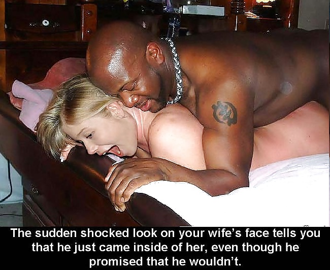 Interracial Captions Cuckold Wife Lovers. #35160754