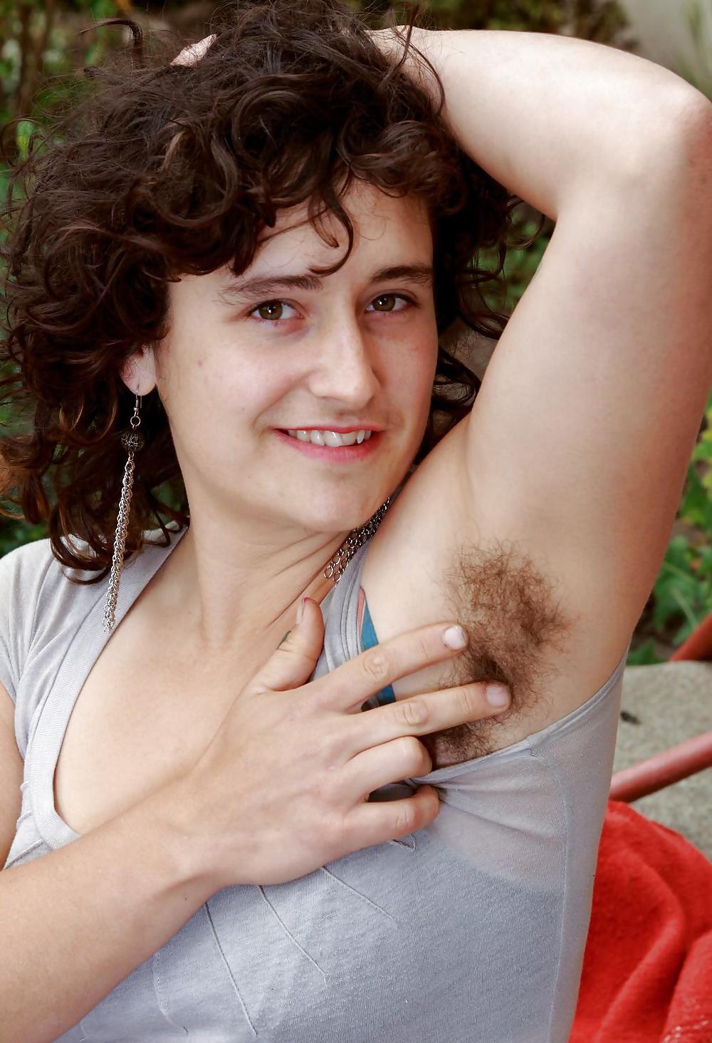 Miscellaneous girls showing hairy, unshaven armpits 2 #36246626