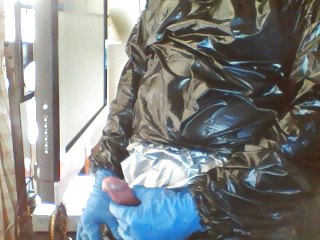 More pvc and rubber glove wank #36696075
