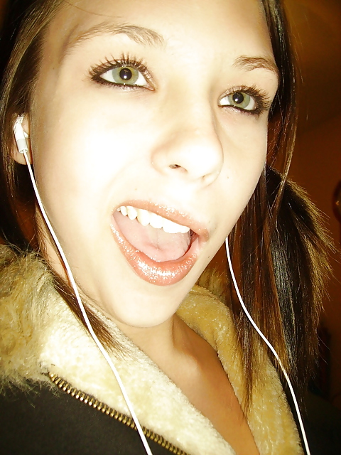 Stolen Pics - Brunette posing in front of mirror #35915962