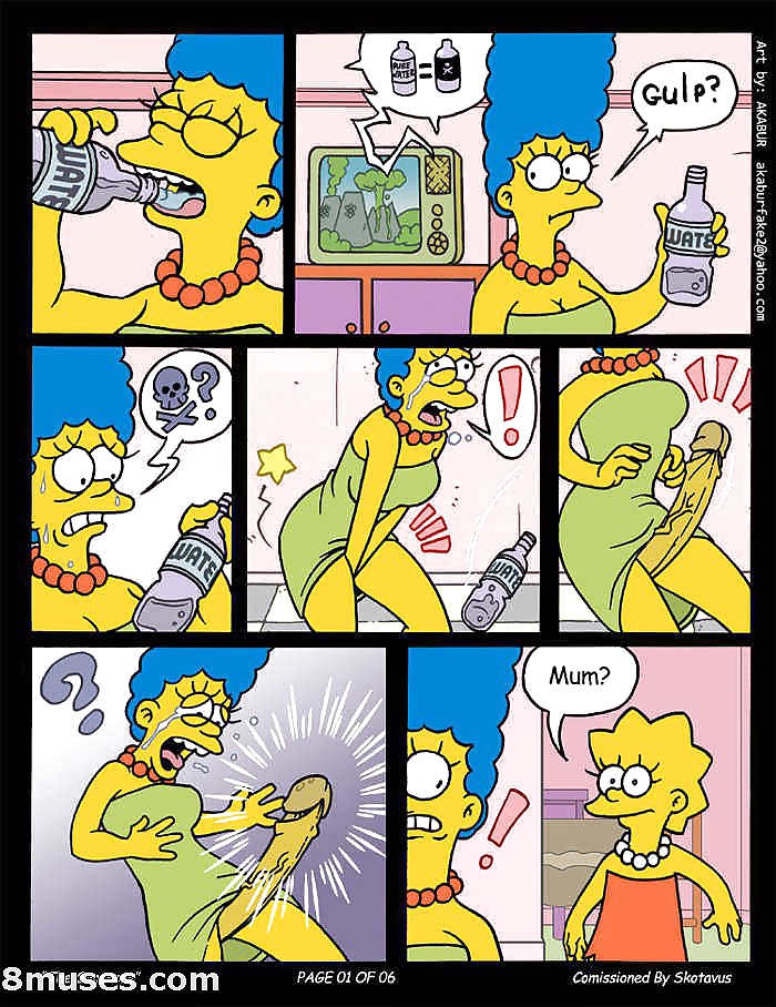 Simpson Comic Akabur #39472641