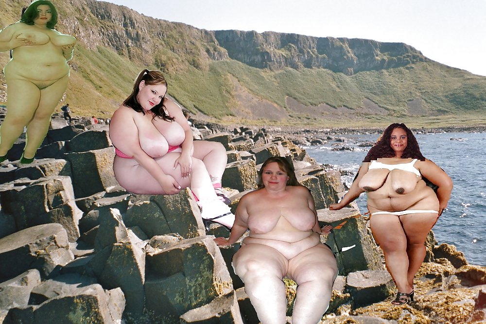 Naked bbws outdoor (photoshopped)
 #37186057