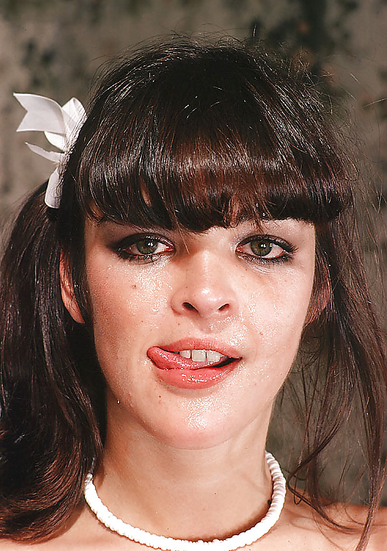 Vintage: Two brunettes showing a lucky guy a good time #35323561