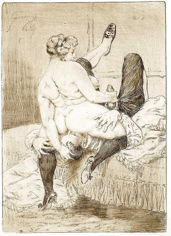 Vintage Erotic Drawings 6 #30708605