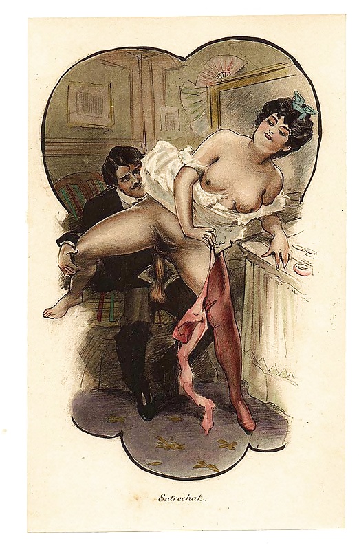 Vintage Erotic Drawings 6 #30708617