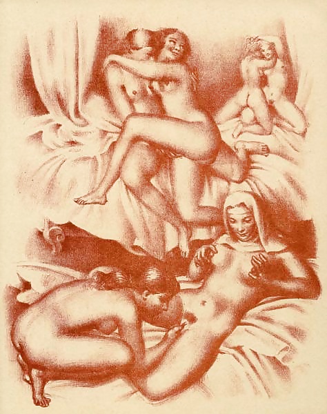 Vintage Erotic Drawings 6 #30708745