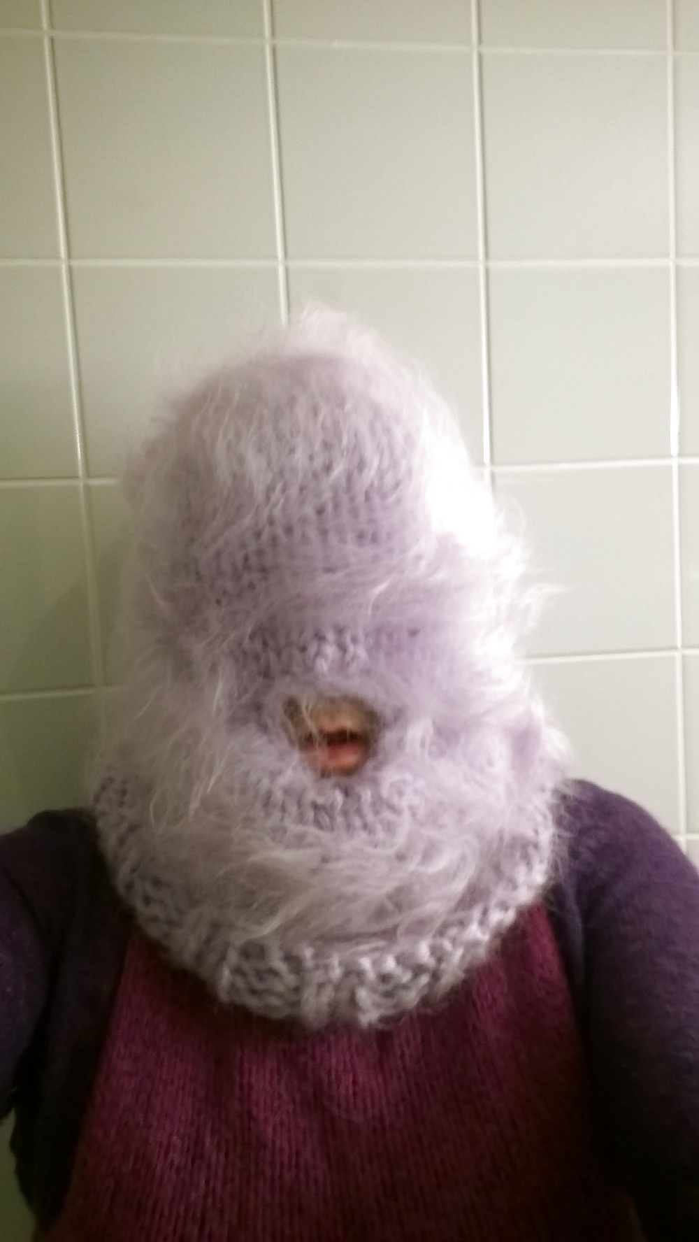 Playing with new balaclava #40854210