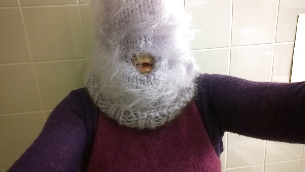 Playing with new balaclava #40854218