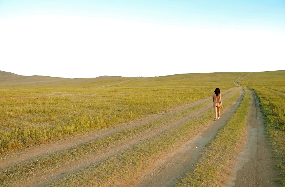 Wife in the Mongolian steppe #33736302