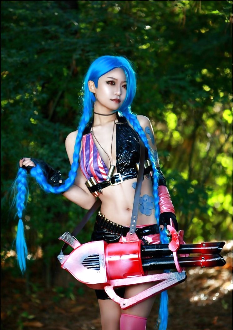 かわいいコスプレ：LEAGUE OF LEGENDS - JINX
 #39701204