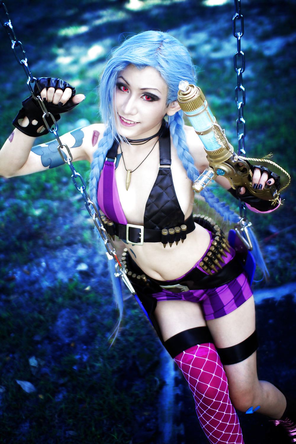 かわいいコスプレ：LEAGUE OF LEGENDS - JINX
 #39701303