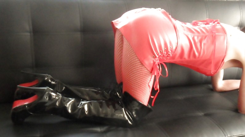 Red Leather Mistress #31297641