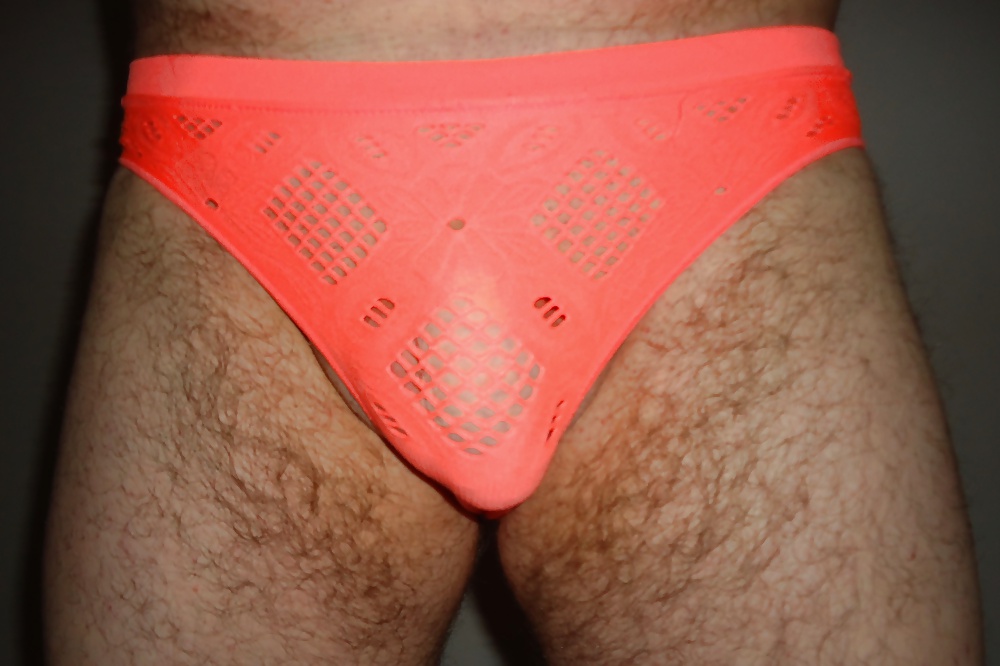 Wearing The Wifes New Panties