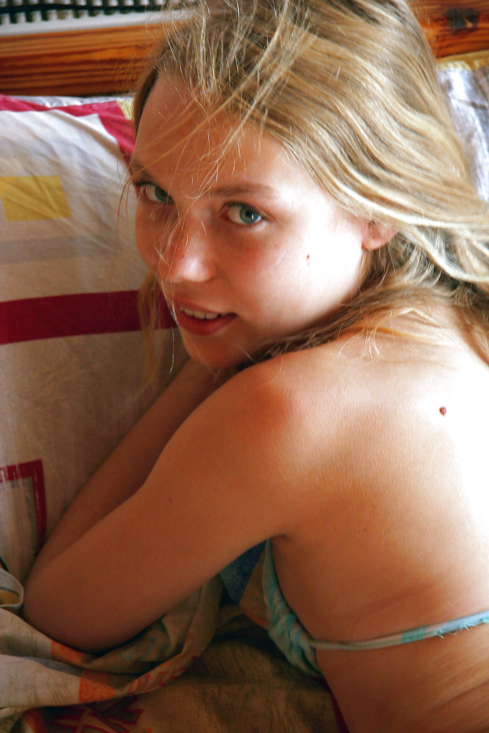 Polly - Blonde Teen on Bed 2 #40819217