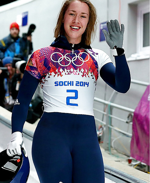 リジー・ヤーノルド - イギリスのオリンピック・チャンピオンと大きなお尻
 #29229920