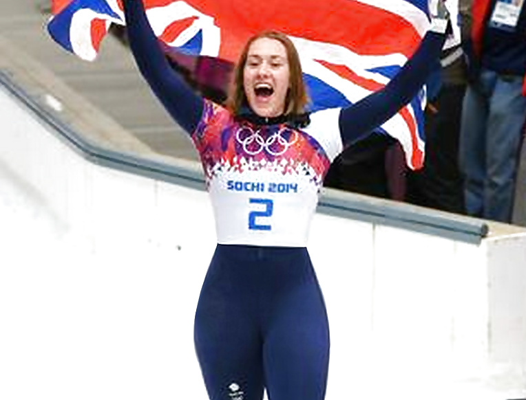 リジー・ヤーノルド - イギリスのオリンピック・チャンピオンと大きなお尻
 #29229932