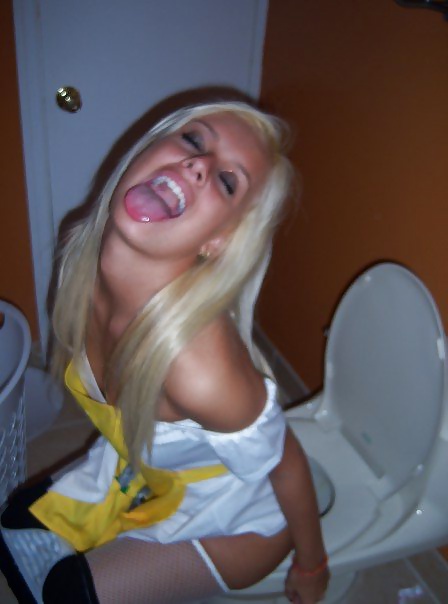 Girls Cought on Toilet #32715085