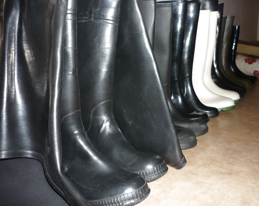 My rubber pvc boots collection #27007928