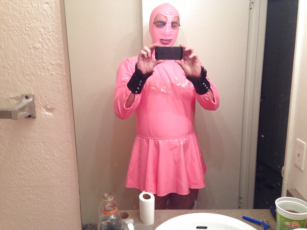 New PVC sissy outfit