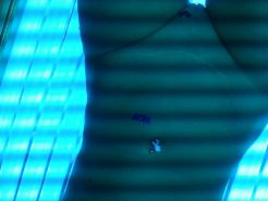 Hot MILF Renee In A Tanning Bed