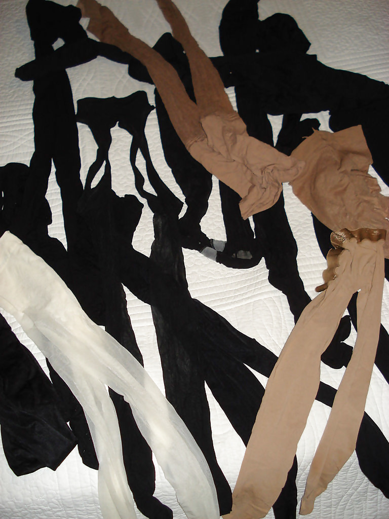 My tights pantyhose nylons stockings drying  #27240346